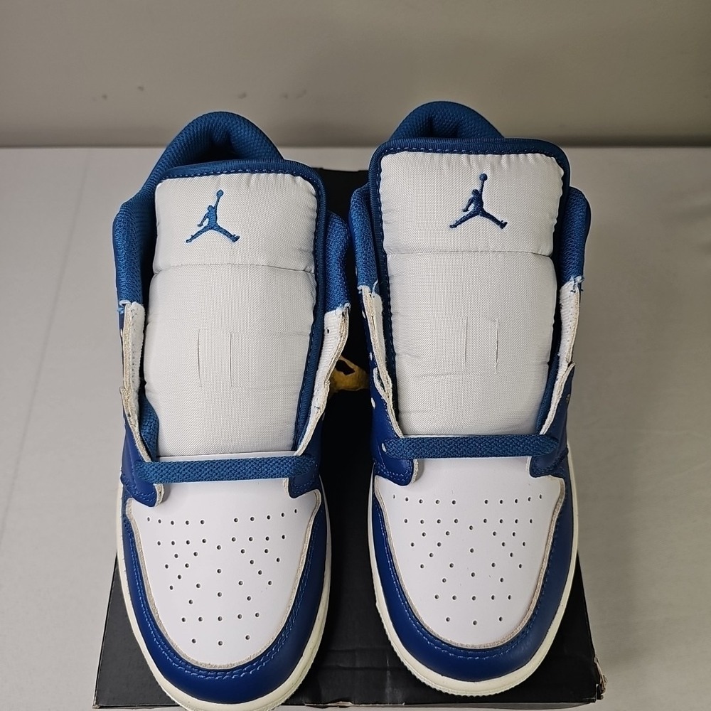 6y 7.5W Nike AIR Jordan 1 Low SE GS 'Industrial Blue' FN9137-141 Brand NEW - Picture 2 of 7